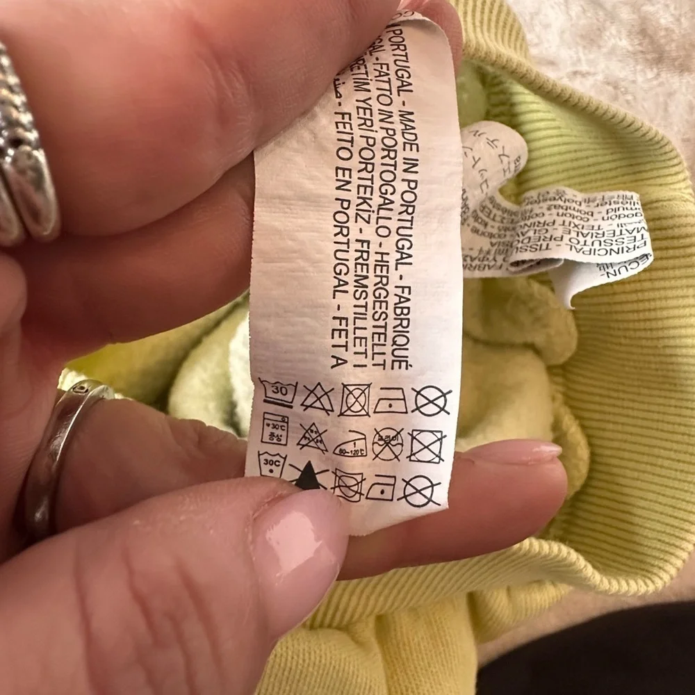 Zara Kids Yellow 'Bring Your SK8' Sweatshirt